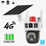 Автономная IP 4G камера видеонаблюдения на солнечной панели TP33 V380