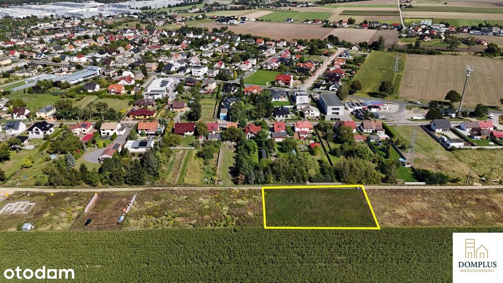 Atrakcyjna działka budowlana z MPZP pod domy jednorodzinne – Nowa Wieś