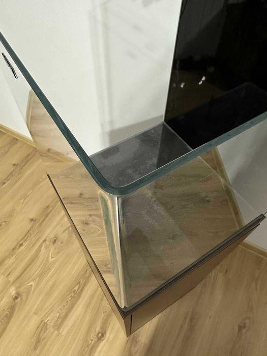 Akwarium Aquael OptiBent Set Czarny 70 litrów zestaw