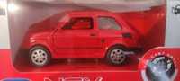 WELLY MALUCH FIAT 126P 1:34 czerwony