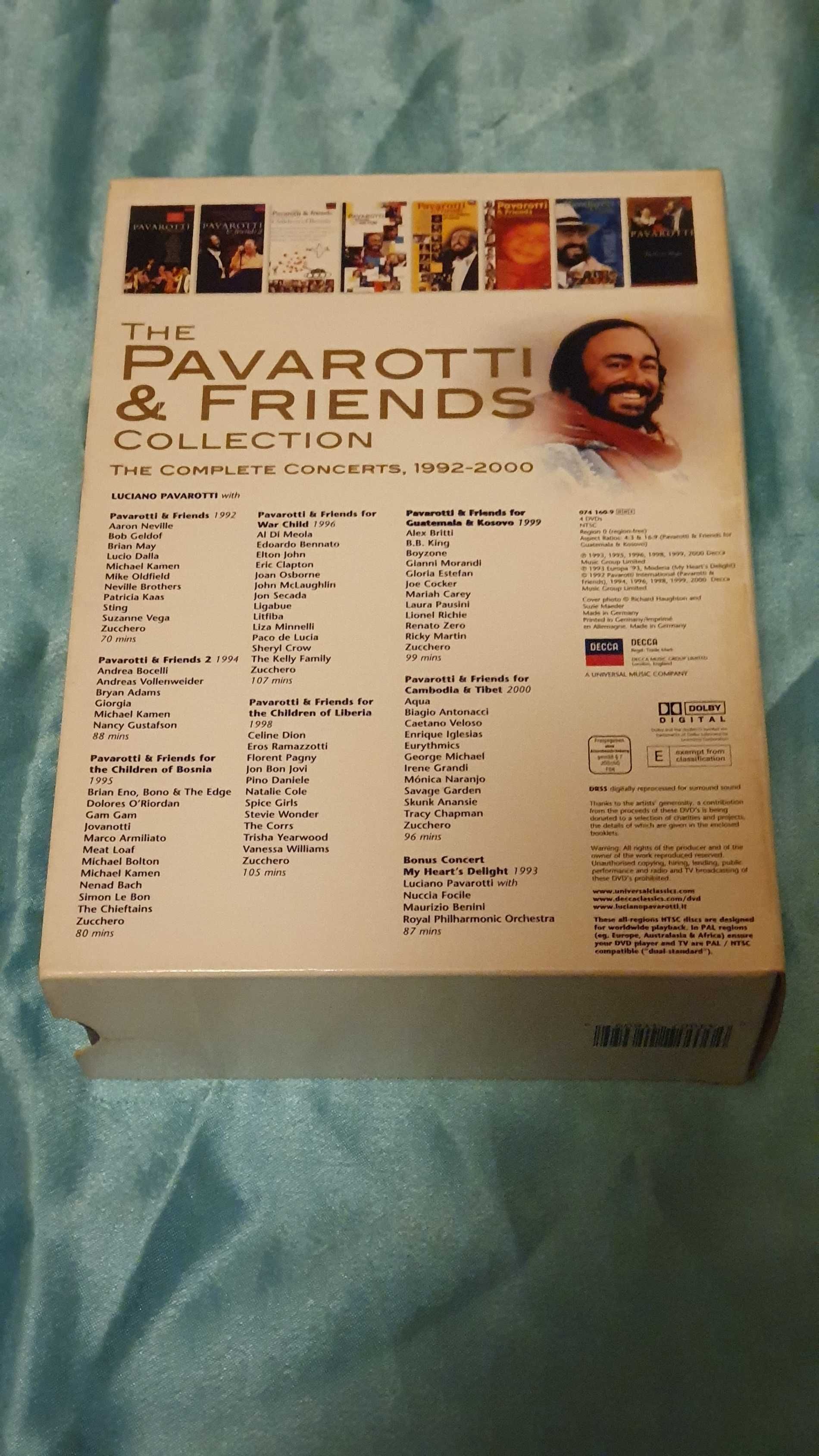 Pavarotti: The Pavarotti And Friends Collection  DVD