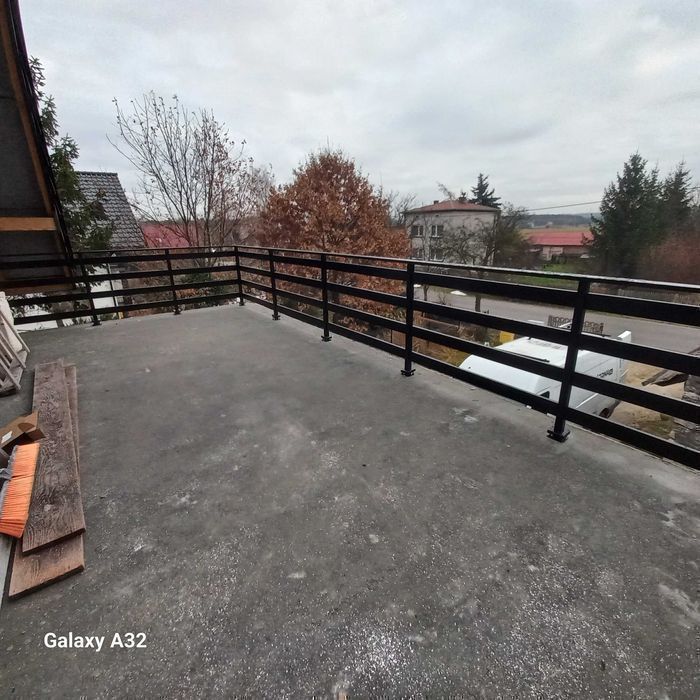 Balustrada balkonowa balustrady aluminiowe
