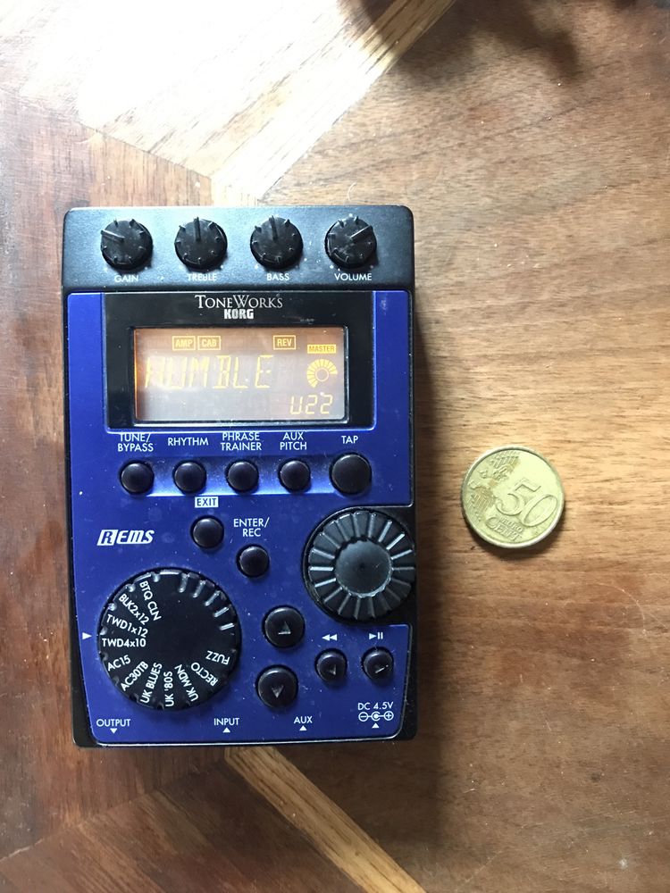 Multiefeitos Loop Korg Pandora Toneworks PX4