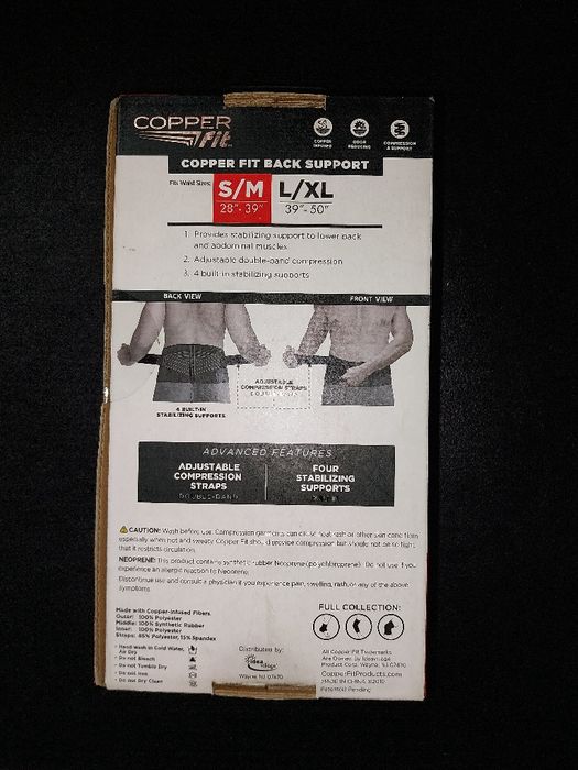 Cínta tamanho S/M cooper fit