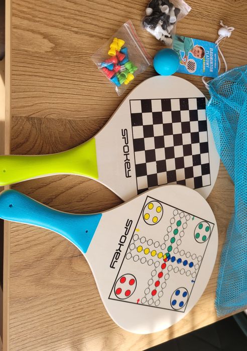 badminton plażowy spokey