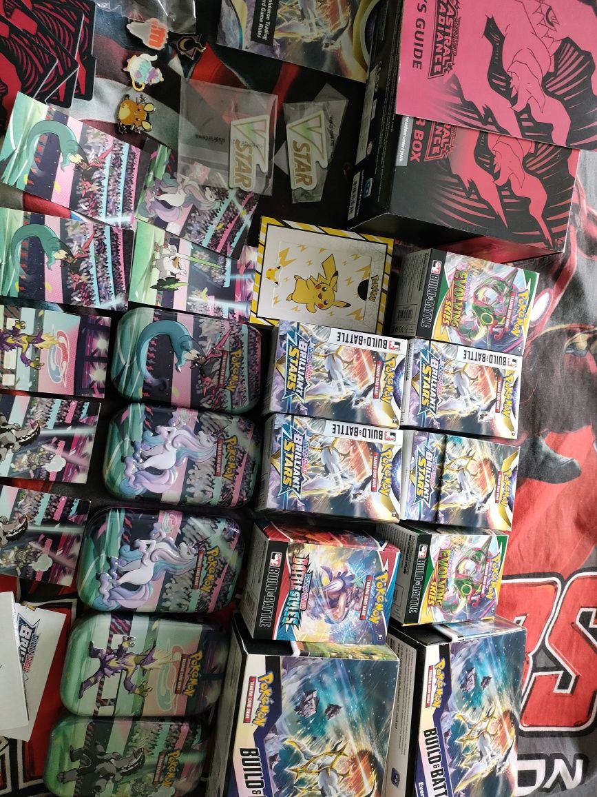 Pokemon TCG akcesoria Pudełka