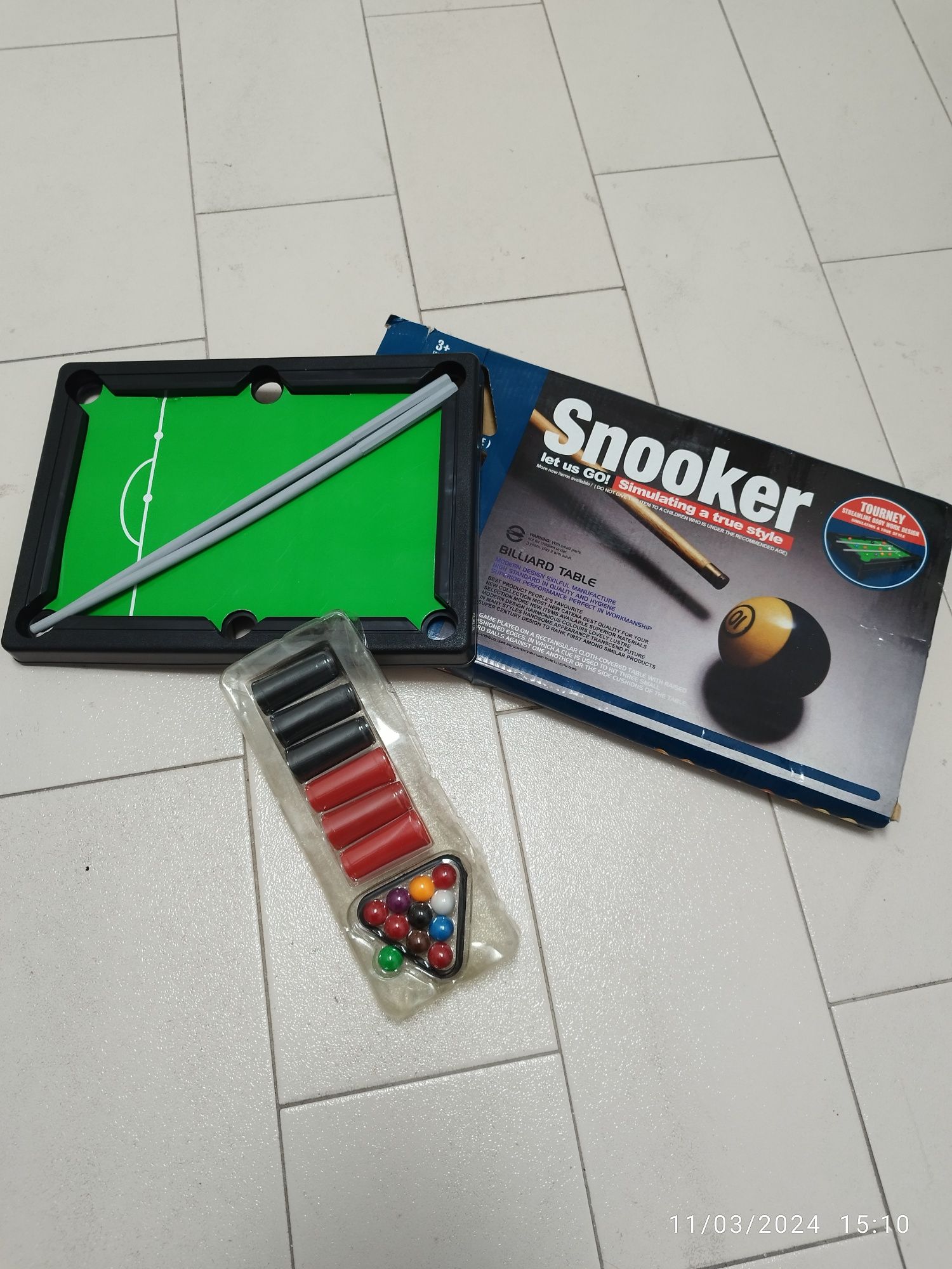 Snooker Criança.