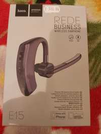 Беспроводная гарнитура  hoco e15 rede business wireless earphone