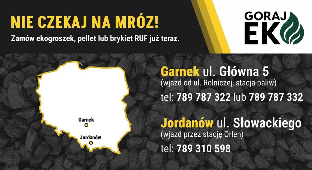 EkogroszekPułkownikWęgiel GroszekPułkownik Orzech Pułkownik 26-28MJ/kg