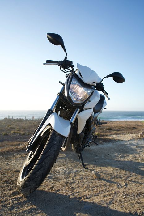 SYM Wolf 125cc (Branca) - pronta a andar, fiável e com extras!
