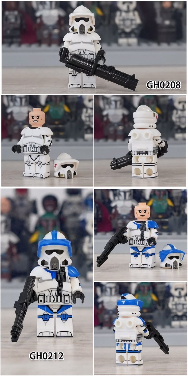 Минифигурки lego star wars