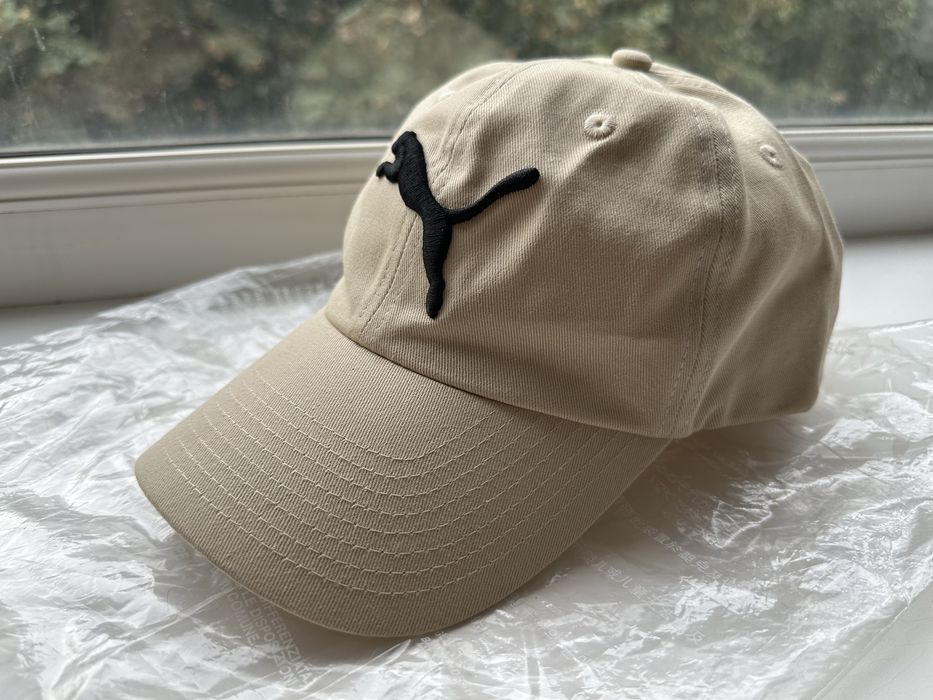 Кепка бейсболка Puma. Оригінальна. Нова. Колір бежевий.