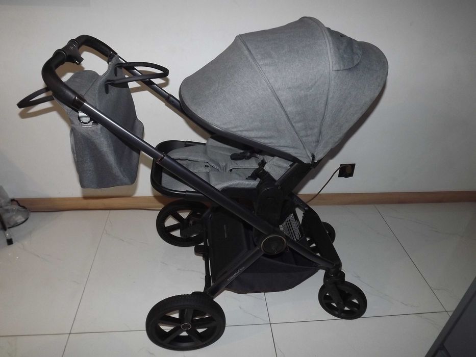 Venicci upline 3w1 Fotelik cybex dodatki Tapicerki jak nowe