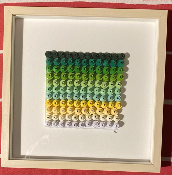 Quilling feito mão