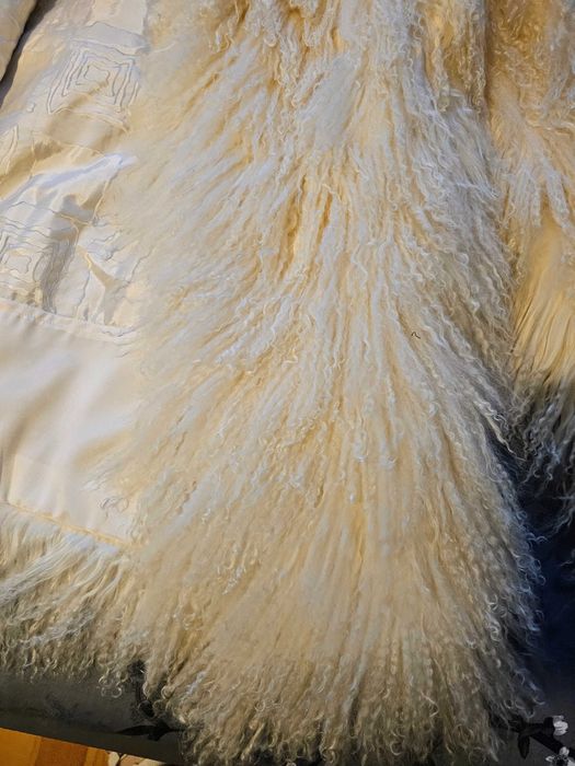 Futerko jasnokremowe lama