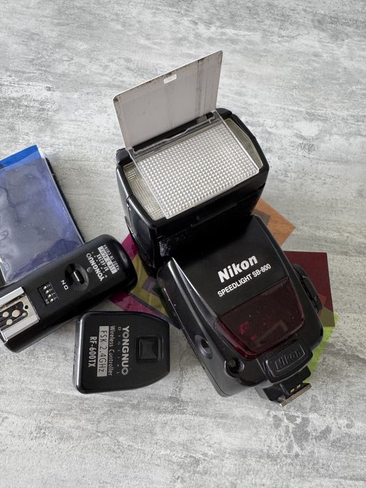 Фотоспалах SB-800  Nikon + синкронізатори +акумулятори +фільтри