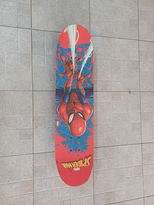 Skate  homem aranha