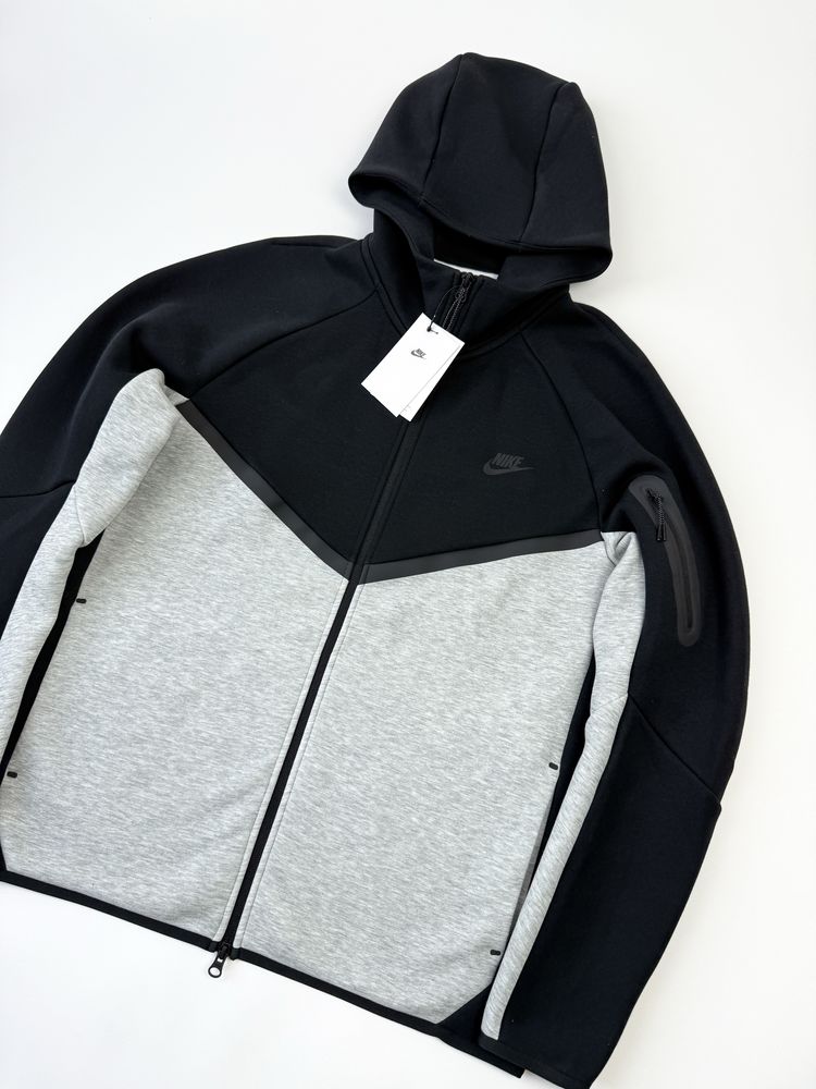 Оригінал! Чоловіче Зіп худі Nike Tech Fleece (L) / Нове з бірками!