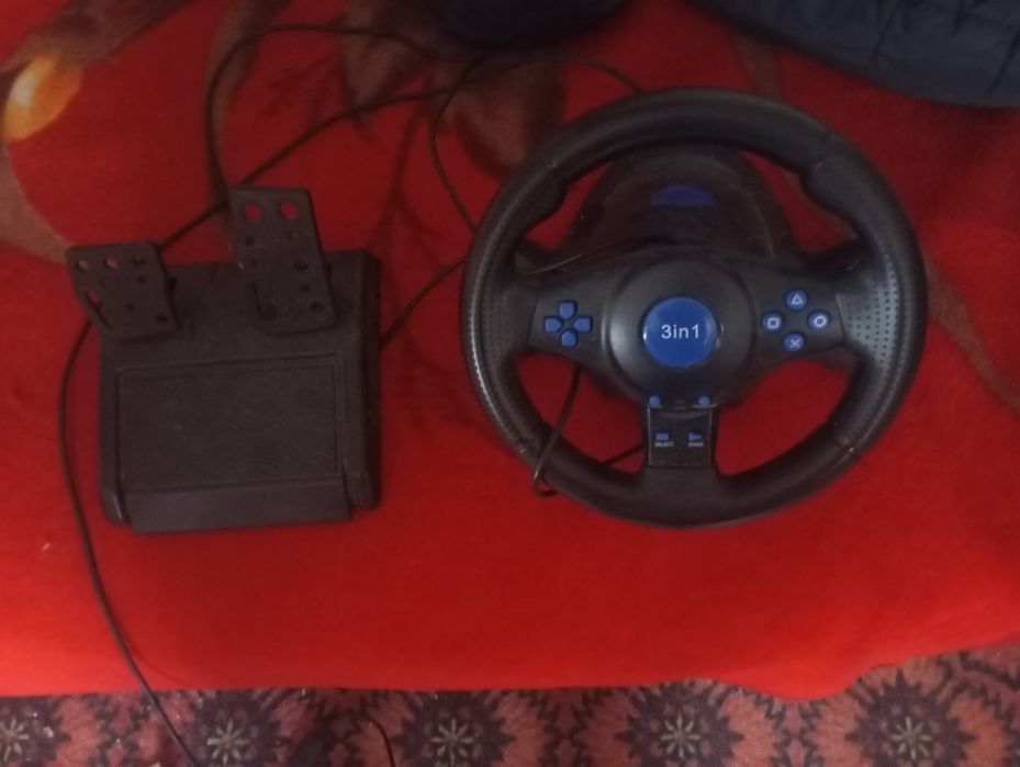 Руль с педалями для ПК и PS