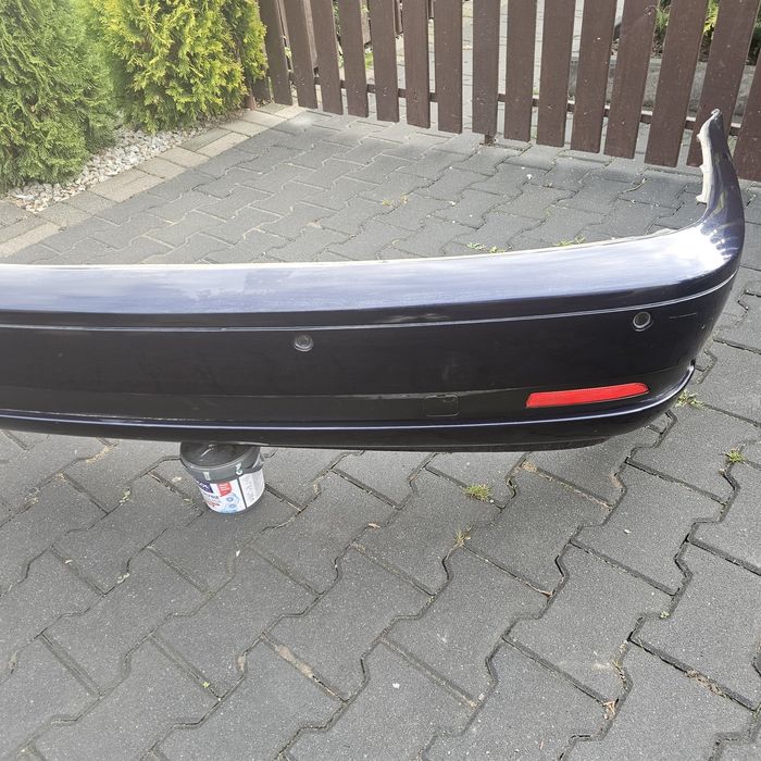 BMW e46 Coupe Cabrio Zderzak Orientiertblau tył Facelift leider