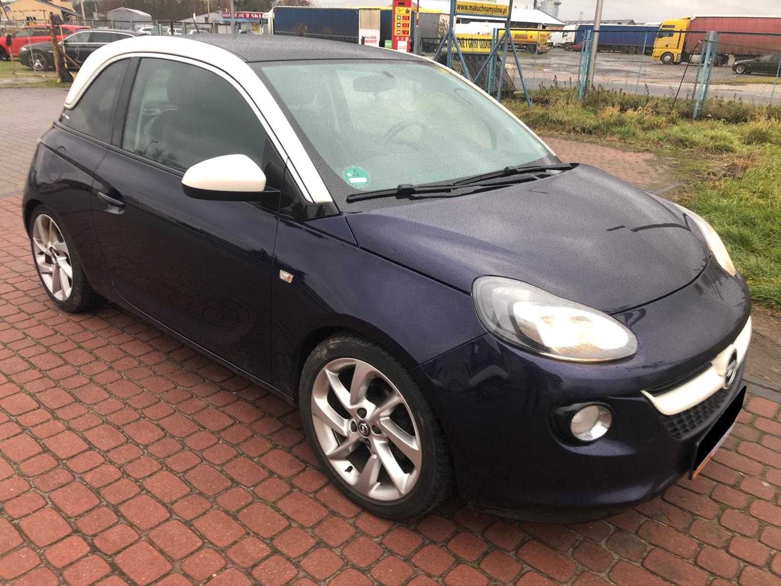 Opel Adam 1,4 klima półskóra panorama dach ALU 129tkm serwis WARTO