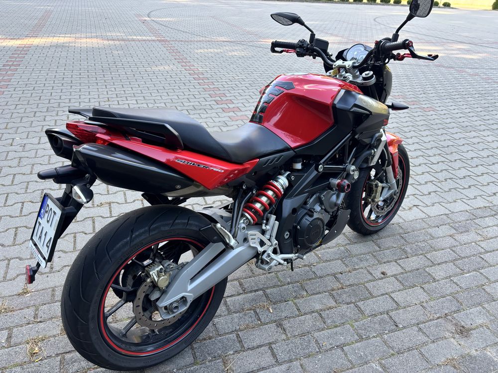 Aprilia Shiver 750 | 2014 | A2 (25 kW) | tylko 9900 km | zadbana