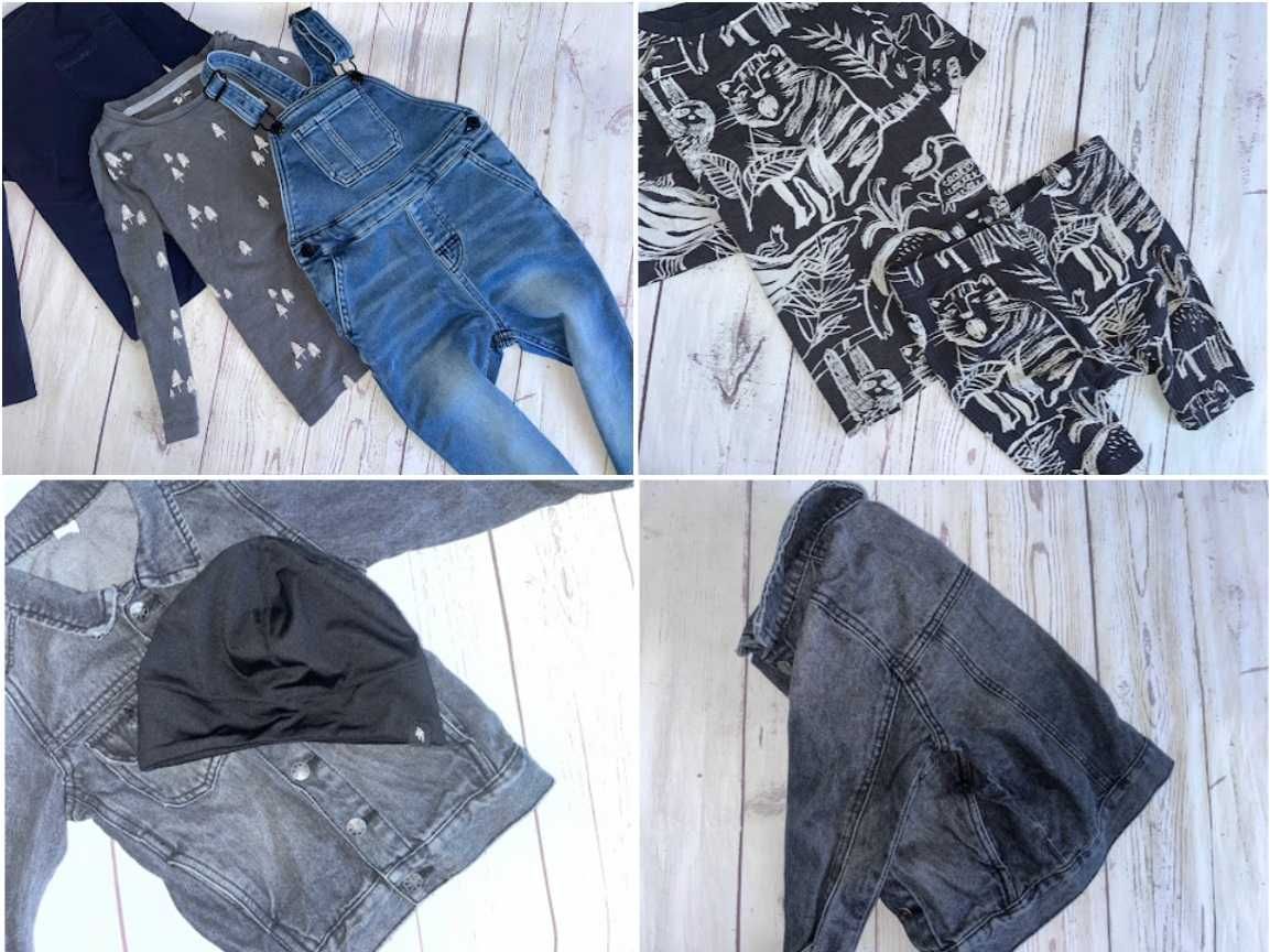 r.104-110 Mega paka 58szt zestaw ubranek dla Synka chłopca adidas nike
