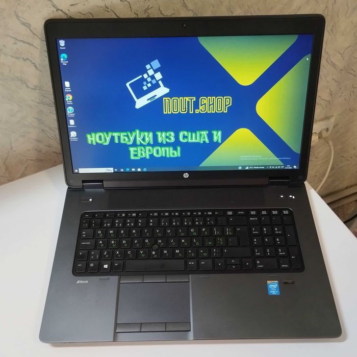 Игровой ноутбук HP Zbook G2 | Core i7-4800MQ | видео 4гб | 16/1000 SSD