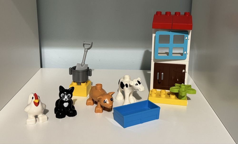 Lego Duplo miasto gospodarstwo, zwierzęta gospodarskie