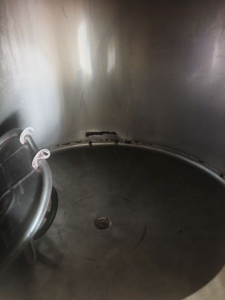 Cuba em inox 550l