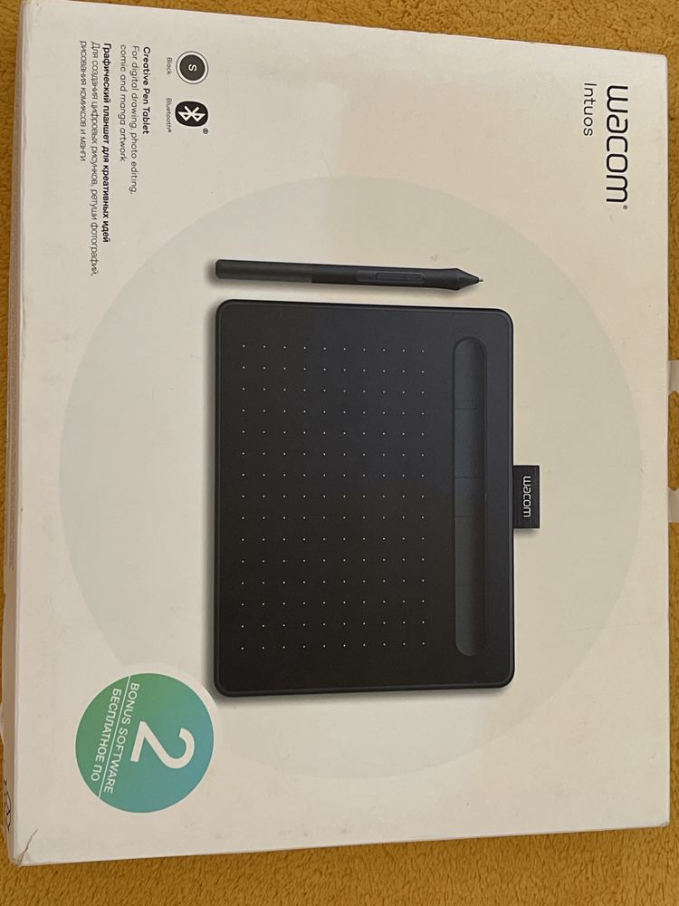 Графический планшет Wacom Intuos S (Black) CTL-4100K-N