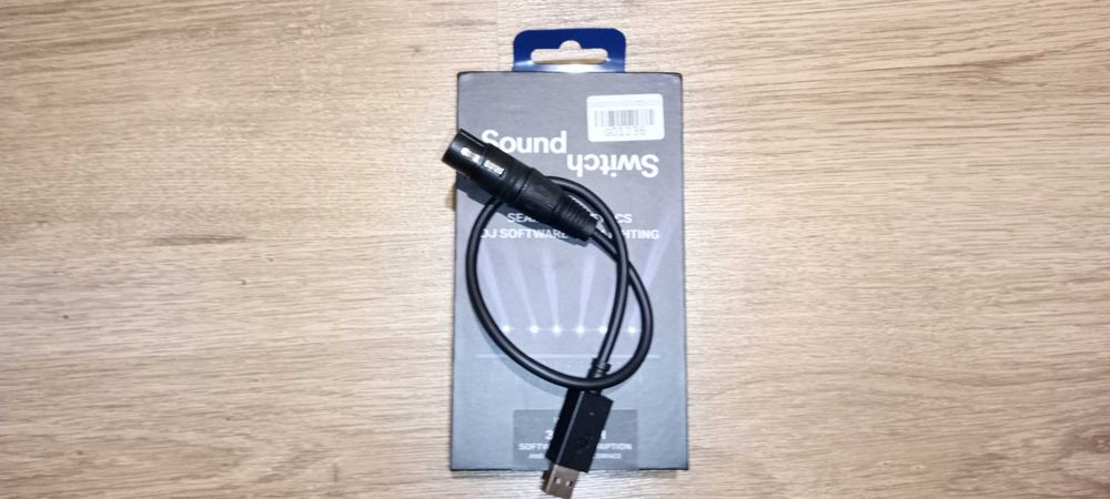 Sprzedam sterownik oświetlenia SoundSwitch + interfejs Micro DMX