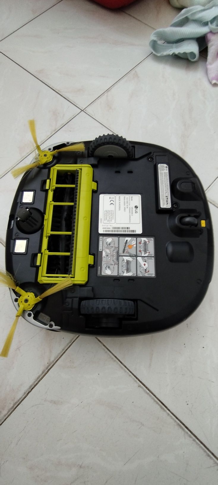 LG VR621 - Aspirador Robô Hombot Turbo