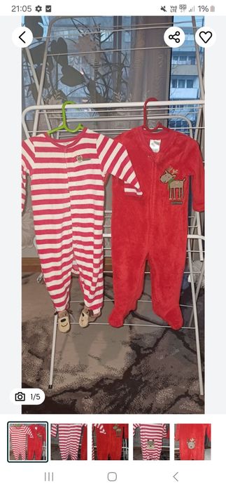 cieple pajace r. 74 Boże Narodzenie/Mikolaj