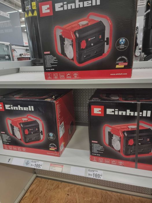 Генератор бензиновий Einhell TC-PG 10/E5 0.8 кВт