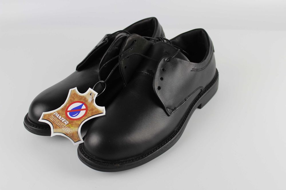 R01 buty robocze damskie biurowe dla służb czarne Panter rozm. 41