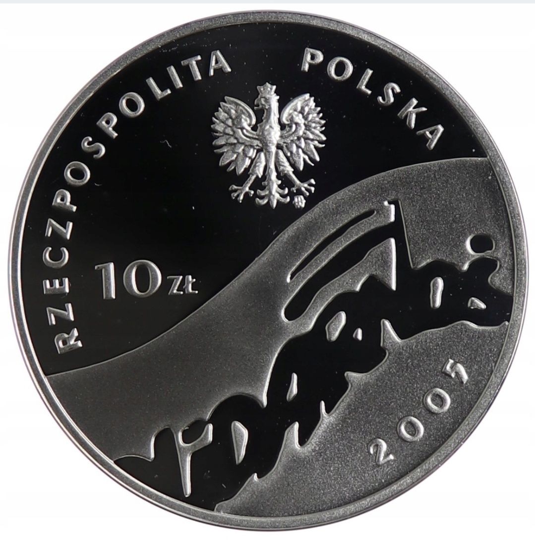 Moneta kolekcjonerska 10 złotych 25-lecie NSZZ „Solidarność”