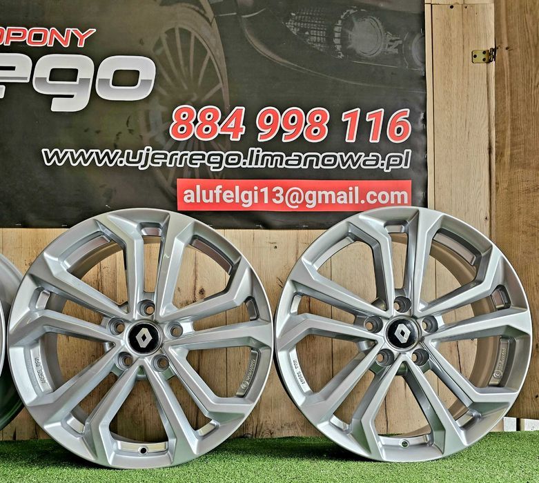 NOWE ALUFELGI RENAULT - 18x5x114,3 - Austral, Clio,Megane,Talisman