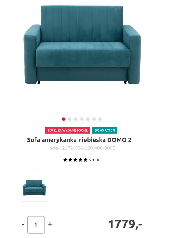 Sprzedam sofę rozkladaną