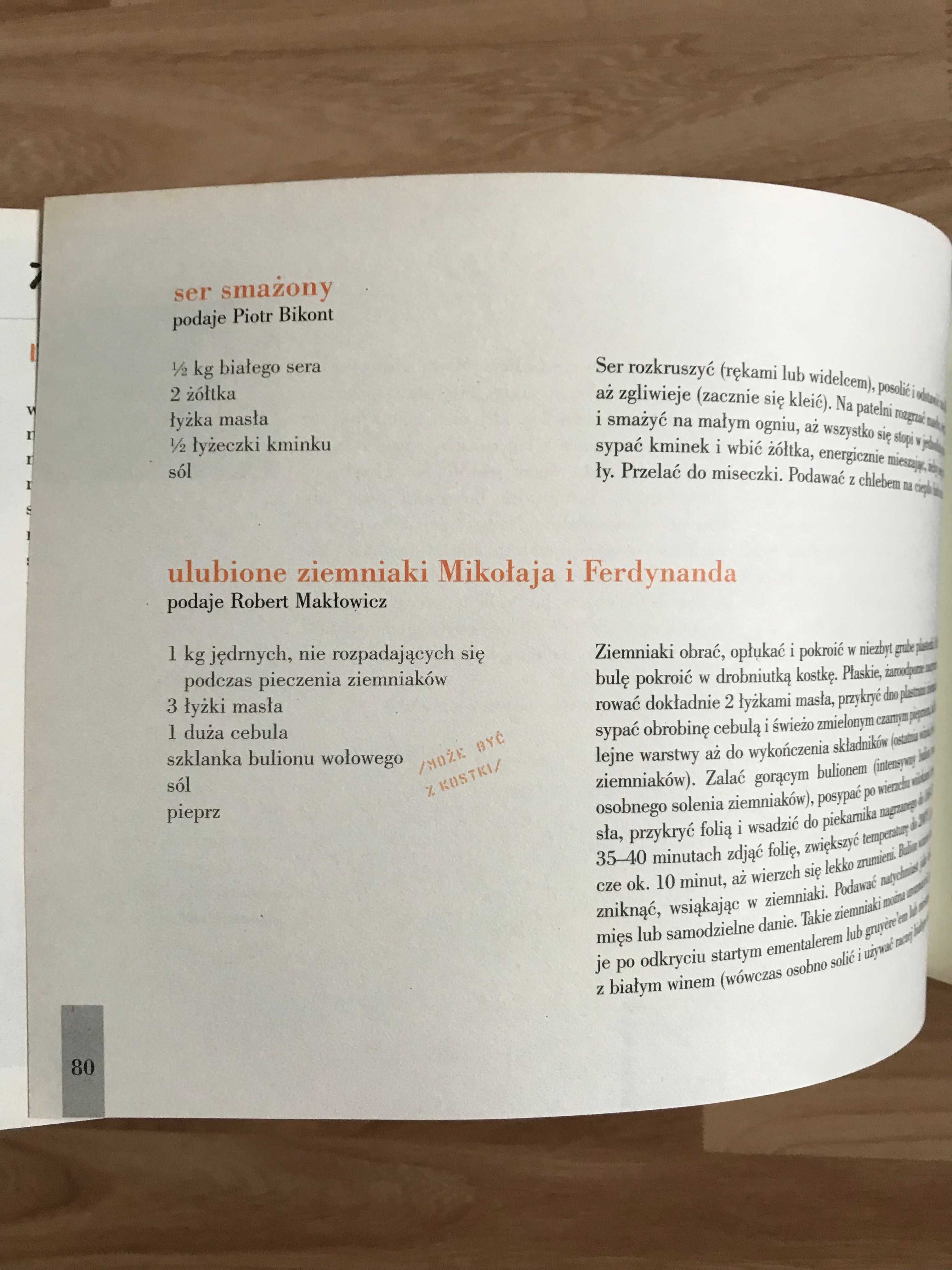 /Książka Kucharska/ Robert Makłowicz Dialogi języka z podniebieniem