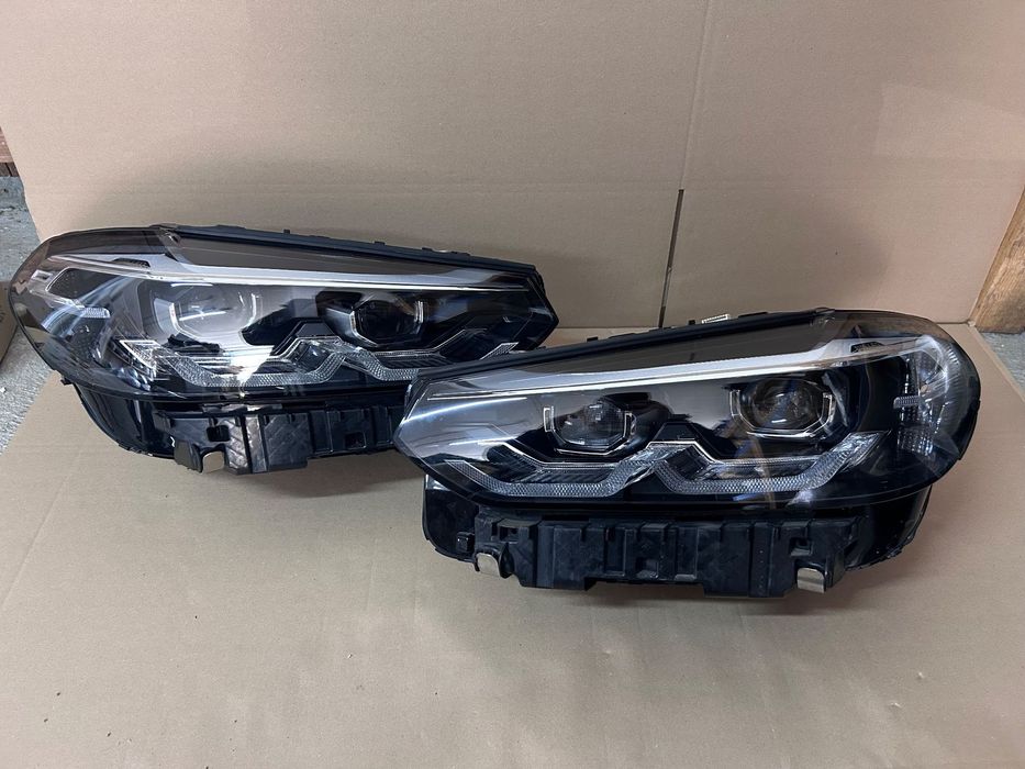 LAMPA PRAWA LEWA BMW X3 X4 G01 G02 LIFT 21- FULL LED LAMPY PRZÓD PRZEDNIE KOMPLET