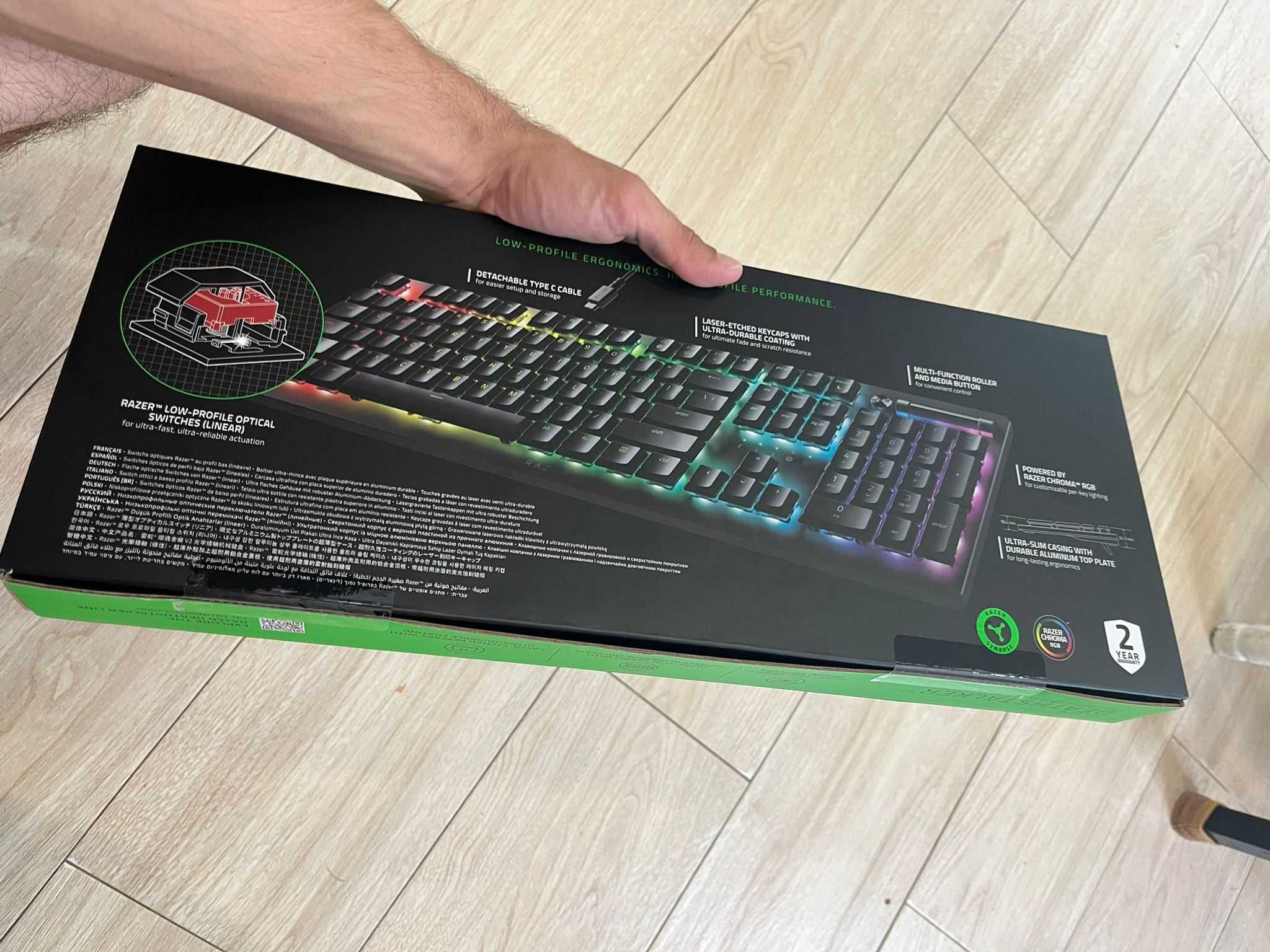 Teclado Razer Deathstalker v2