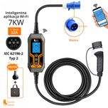 Ładowarka samochodu EVSE feyree 32a 1 faza smart Tuya 7,4kW Type 2