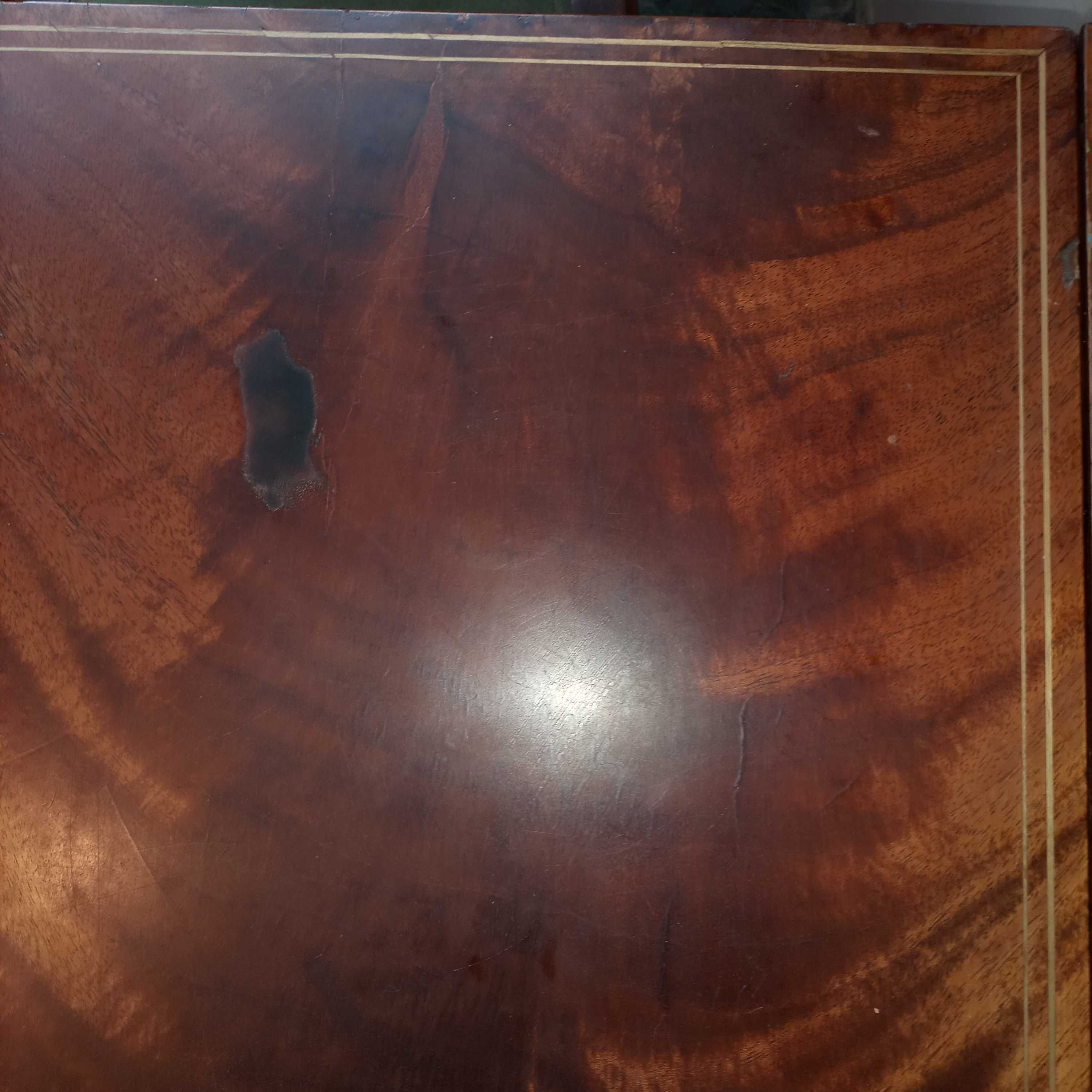 Stół biurko klapentisch mahoń z fabryki w Henrykowie