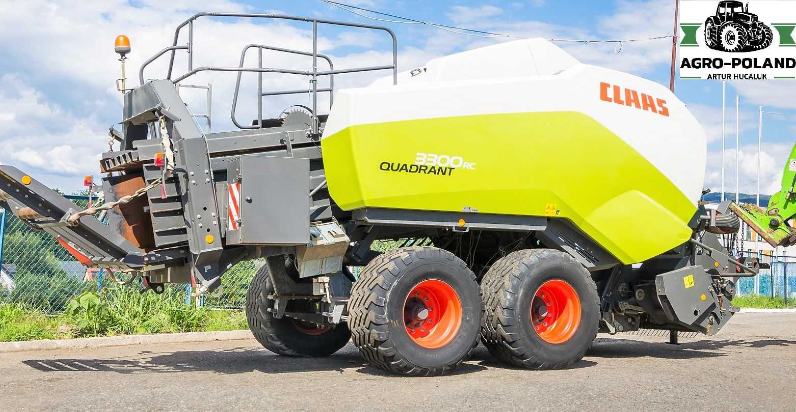 Прес-підбирач CLAAS QUADRANT 3300 RC - тандем - 2012 рік
