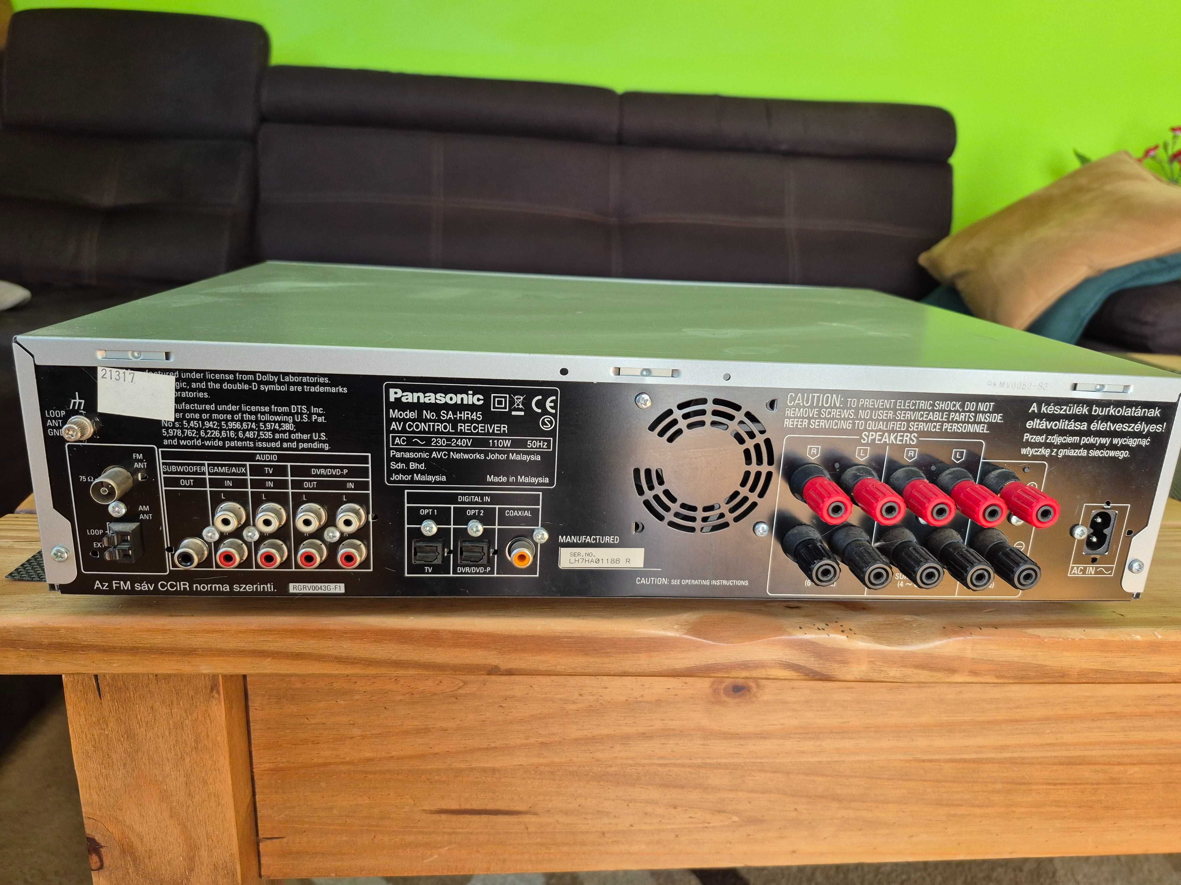 Amplituner Panasonic sa-hr45