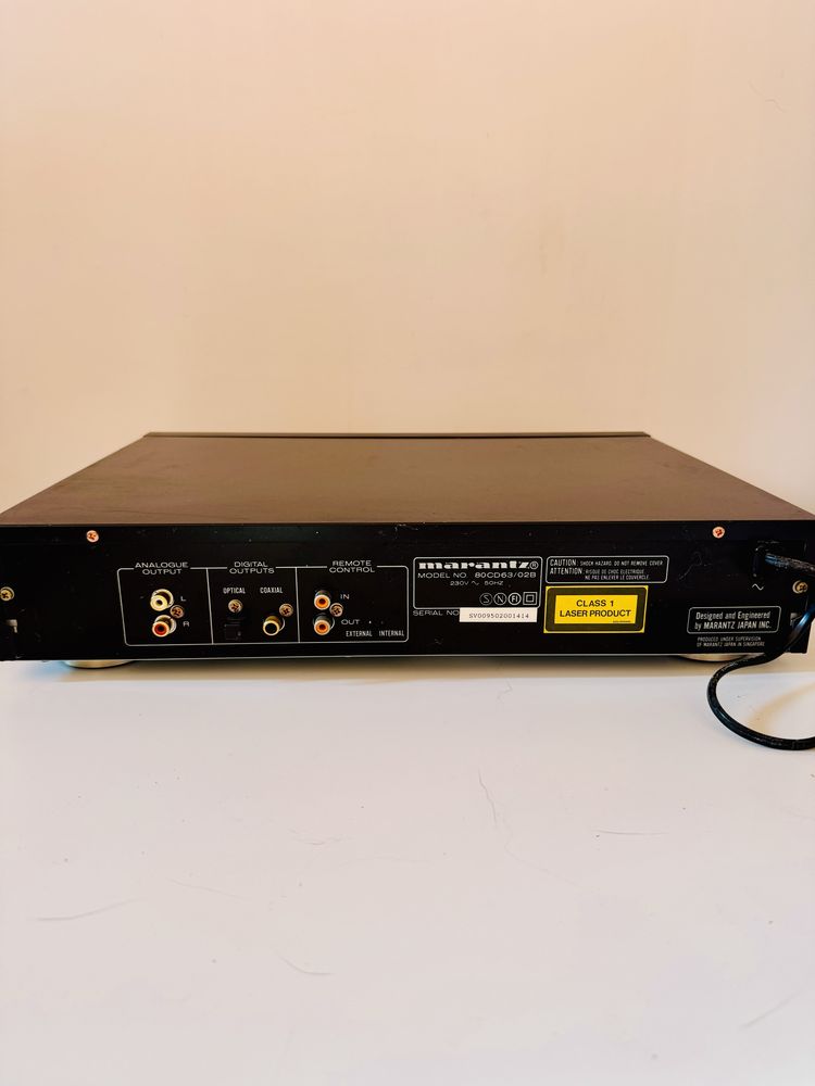 Marantz CD-63 leitor de CDs