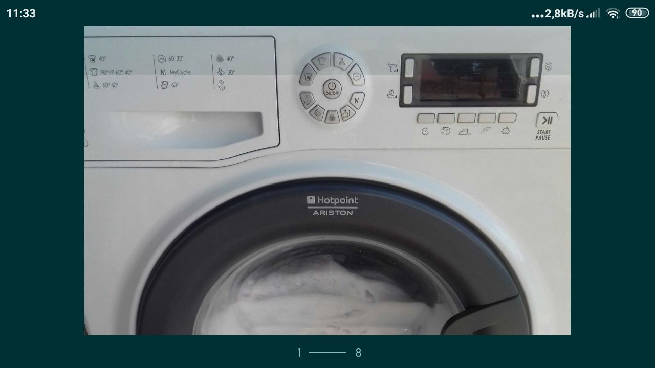 Pralka Hotpoint Ariston -- 7kg A++ -- gwarancja na miesiąc