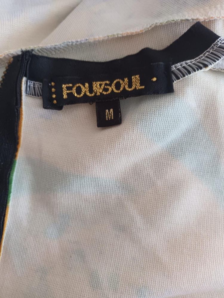 Vestido com Estampa de flor