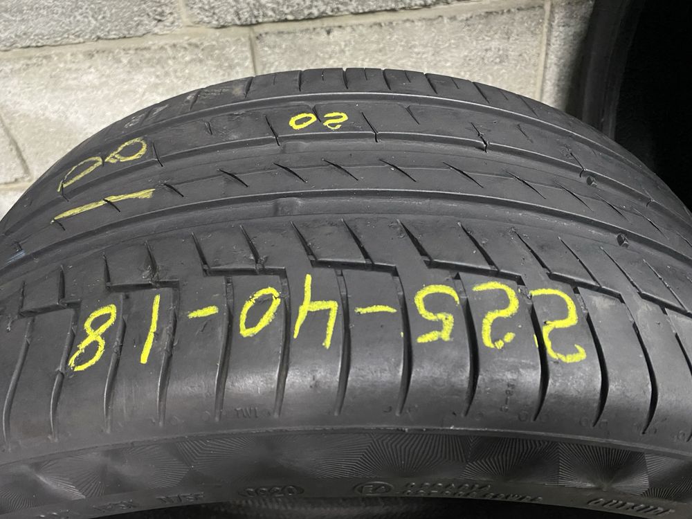 Літні шини 225/40 R18 (92Y) CONTINENTAL